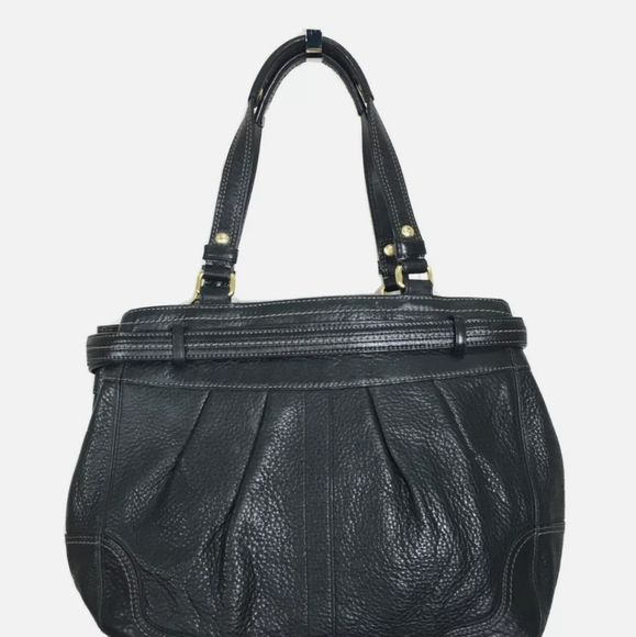 2008 Coach Pleated Hamptons Caryall Tote - Picture 3 of 7